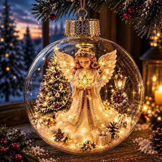 🔥HOT SALE 50% OFF - 🎄Glowing Christmas Diorama Ornament✨