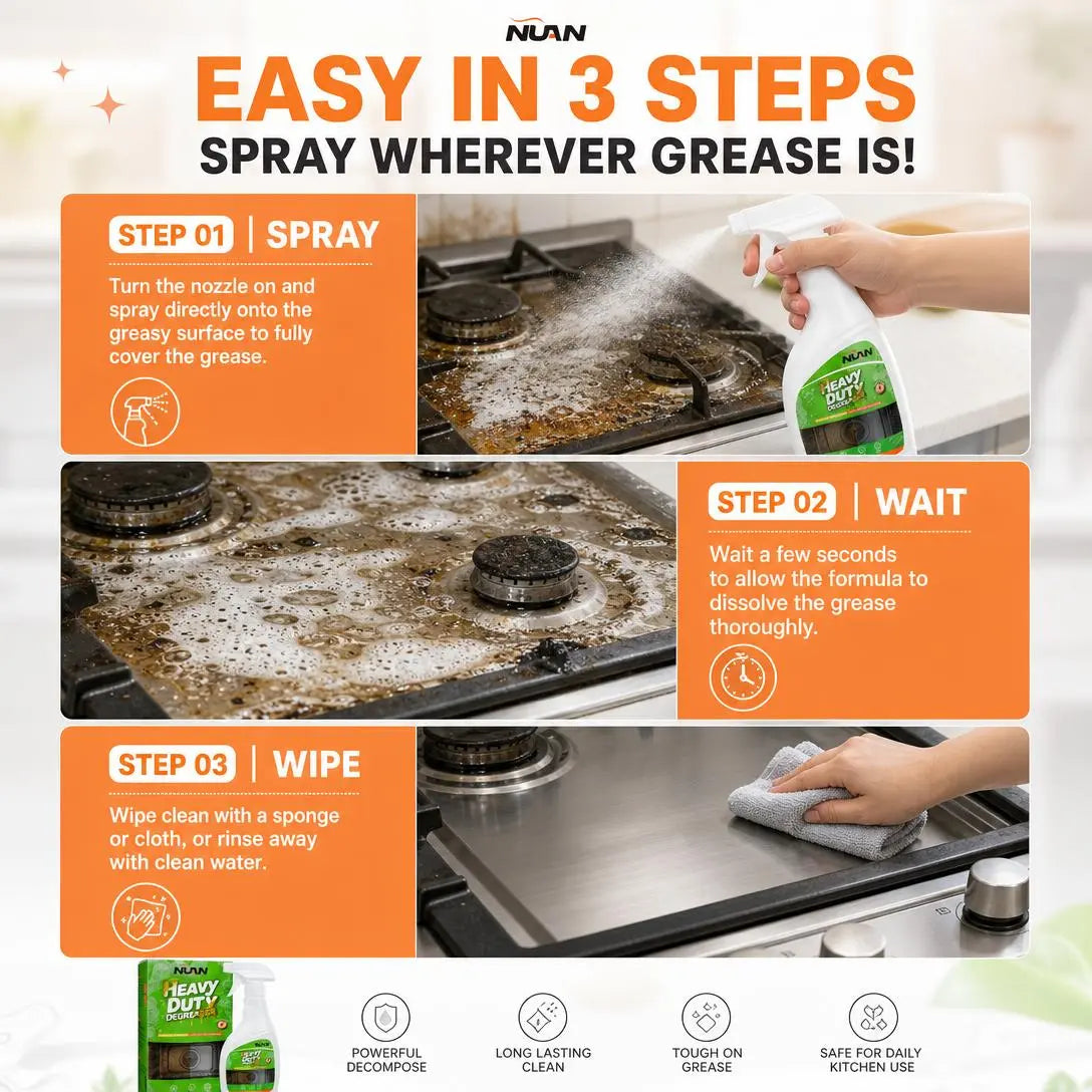 Heavy Duty Kitchen Degreaser Spray 500ml
