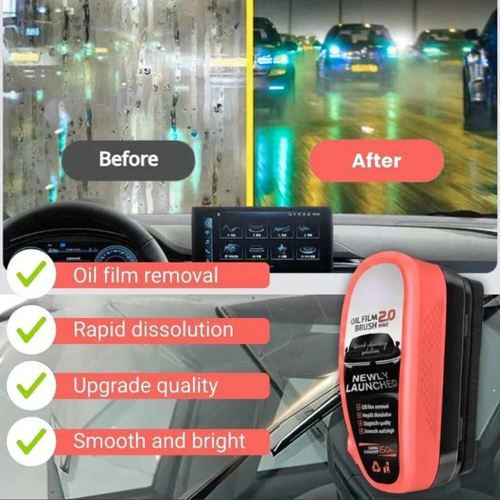💥Buy 1 Get 1 FREE🚗Instant Clear Car Glass Cleaner