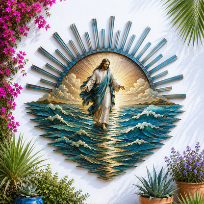 ✝️ Jesus Metal Wall Art