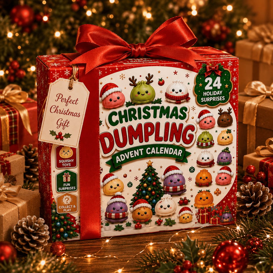 🎄Christmas Advent Calendar Box🥟