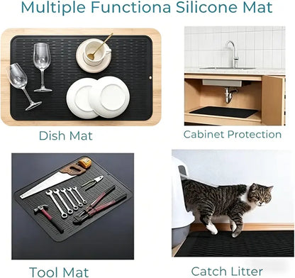 Multi-purpose silicone mat for electric hobs