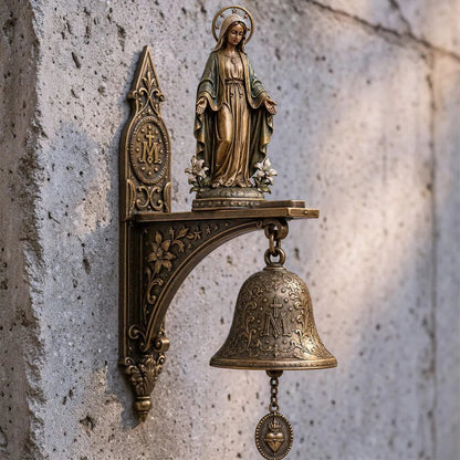 🙏 Our Lady of Grace Wall Bell – A Gift of Faith, Grace & Love 🔔
