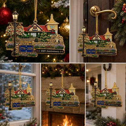 ✨250th Anniversary "Cozy Home" Christmas Ornament