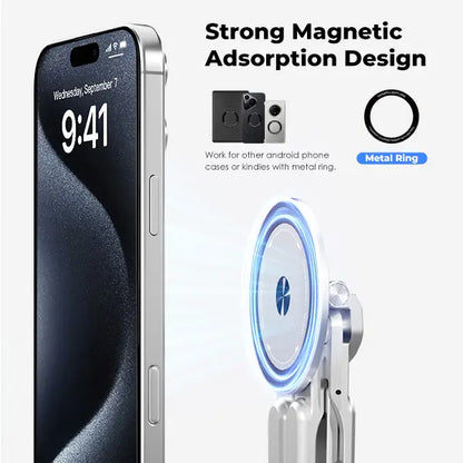 Magnetic Portable Multi-Functional Tablet, Phone, And Laptop Stand