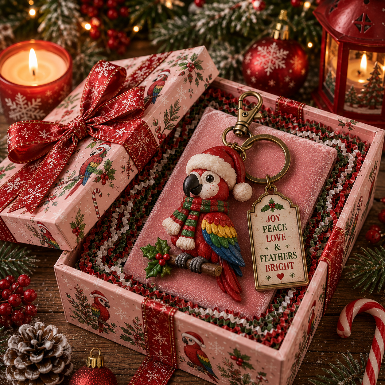 🎄 2026 Christmas Character Keychain Gift Box🎁