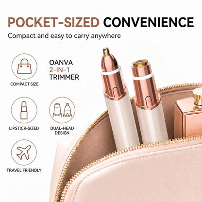 🔥2-in-1 Women's Eyebrow and Facial Hair Removal Device