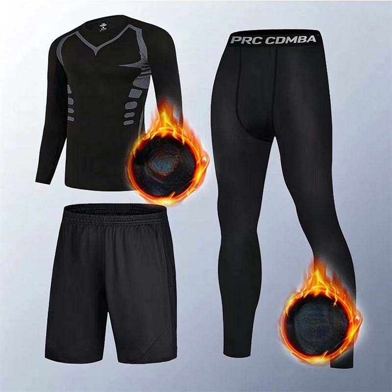Men's Thermal Underwear Set - Long Sleeve T-Shirt & Pants 👕
