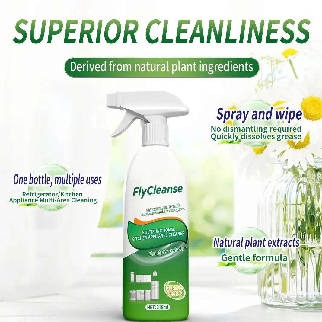 🎉🌿 Natural Enzyme Kitchen Spray
