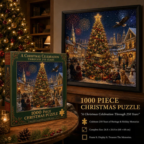 A Christmas Celebration Through 250 Years Puzzle – Piece Together Heritage & Holiday Cheer