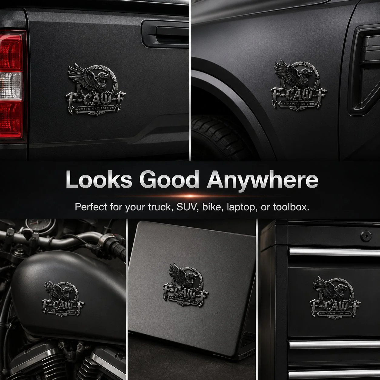 🦅 Upgrade Your Ride with Midnight Style ✨