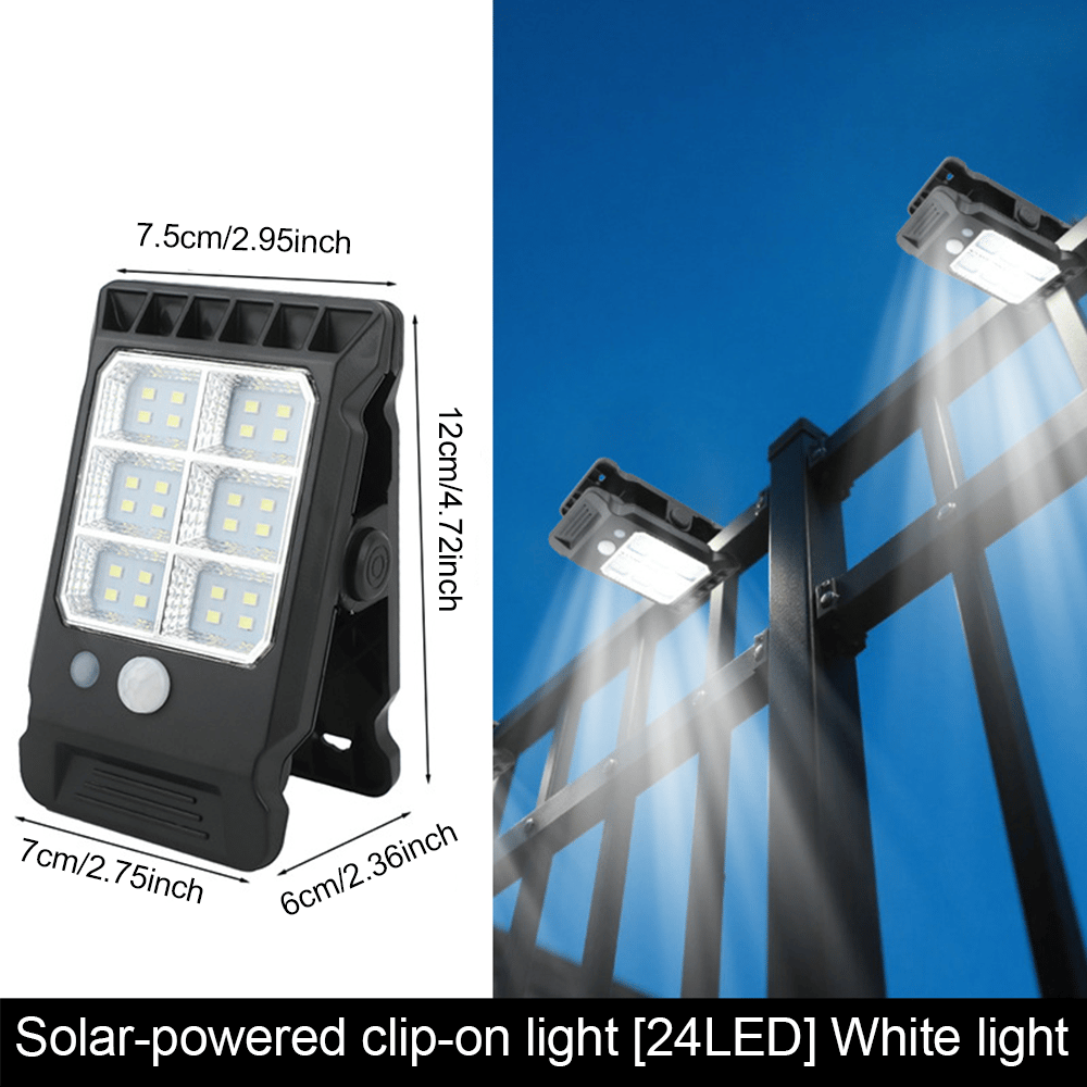 ☀️ Solar Clip Light