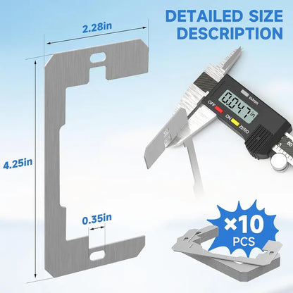 🔧 Wall Plate Spacer Kit for Loose Outlets