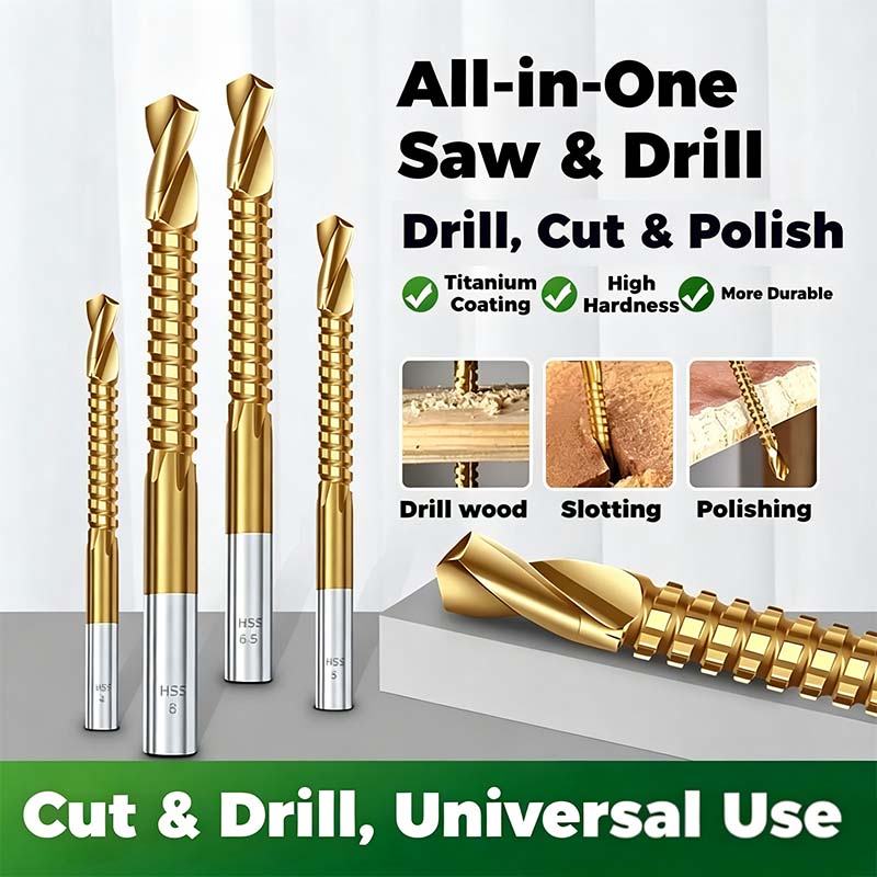 6Counts Metalworking Ldeal For Drilling-Multi-use for boring, cutting and polishing⚙️