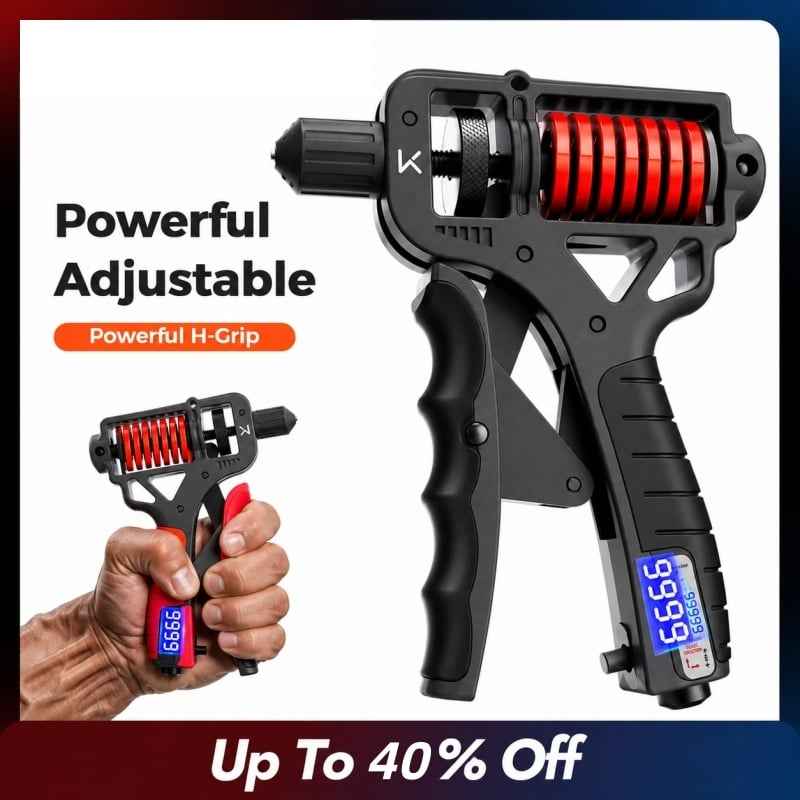 Adjustable Counting Hand Grip Strengthener