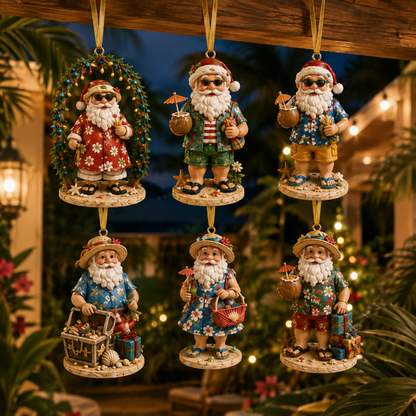 ✨24-Day Christmas Countdown Advent Calendar –Beach Santa