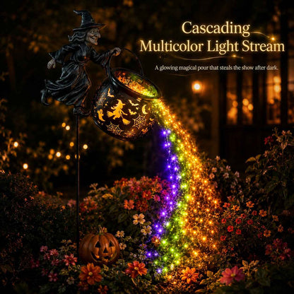 🔥Early Halloween Hot Sale 49% OFF🧙‍♀️Halloween Witch Cauldron Garden Light