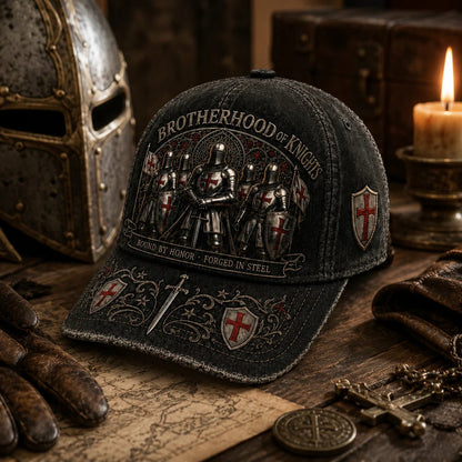 ⚔️ Brotherhood Of Knights Honor Cap 🎁Free Honor Coin With Every Cap Purchase