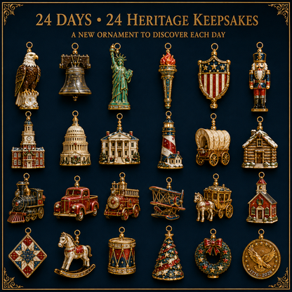 ❤️✨America 250th Anniversary Heritage Christmas Advent Calendar