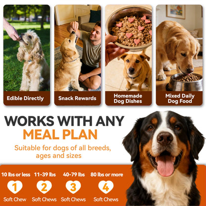 🐶 32-IN-1 ALL-IN-ONE MULTIVITAMIN CHEWS FOR DOGS