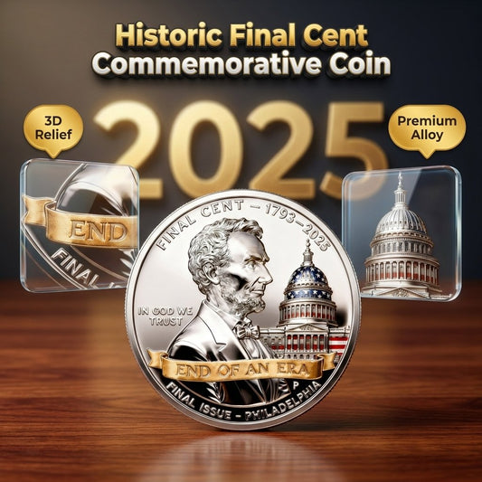 🏆New Year 49% OFF-THE FINAL CENT 1793–2025 · END OF AN ERA