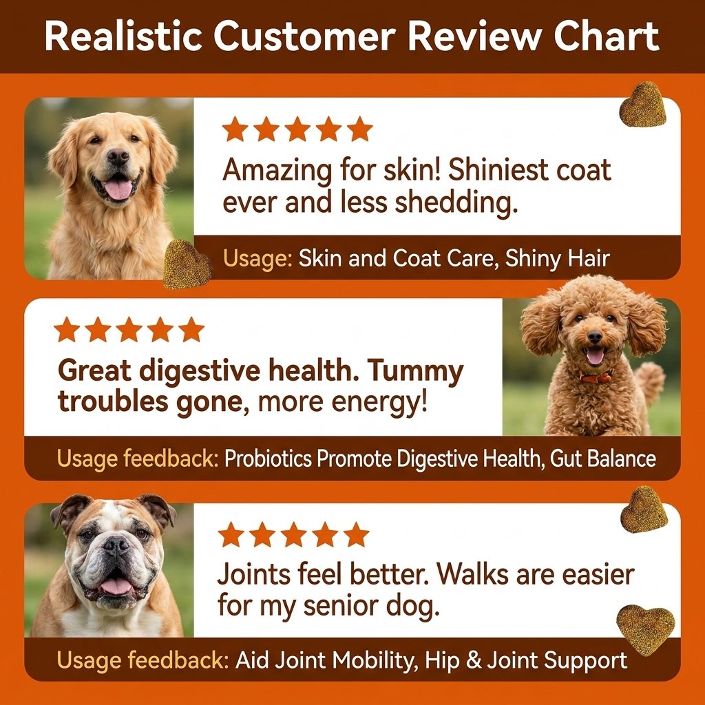🐶 32-IN-1 ALL-IN-ONE MULTIVITAMIN CHEWS FOR DOGS