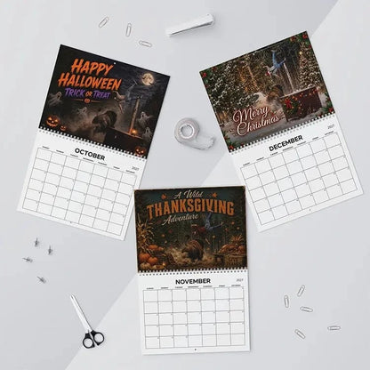 🏞️🔥 Yellowstone Bison 2027 Wall Calendar | The Perfect Blend of Humor, Wildlife & Rustic Decor