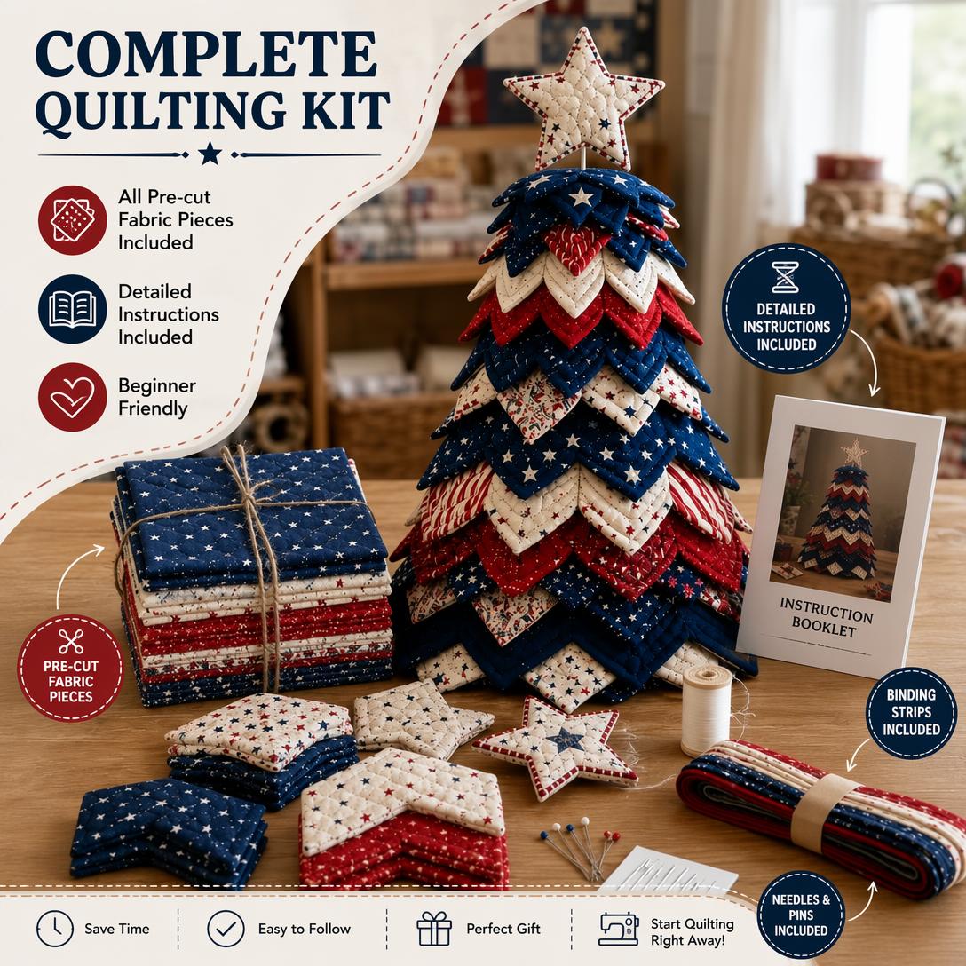 Christmas Tree Patchwork Kit