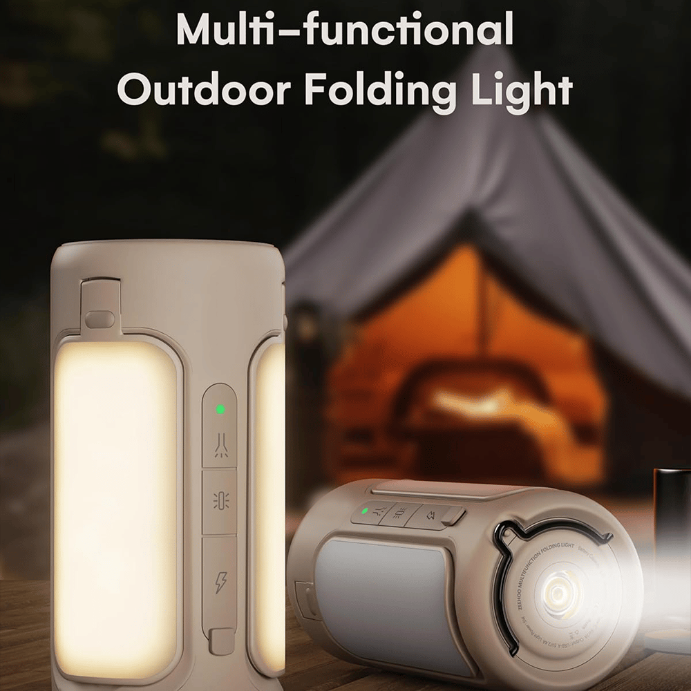 🔦 Rechargeable LED Camping Lantern & Power Bank