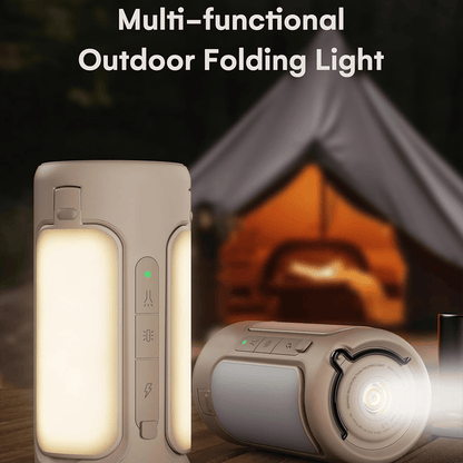 🔦 Rechargeable LED Camping Lantern & Power Bank