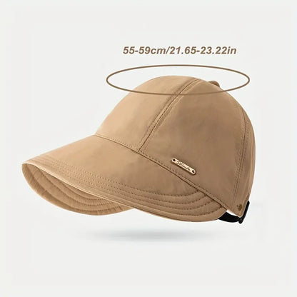 Women's Wide Brim Sun Visor Hat☀️UPF 50+