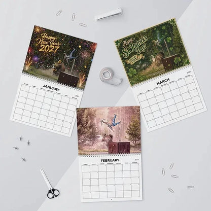 🏞️🔥 Yellowstone Bison 2027 Wall Calendar | The Perfect Blend of Humor, Wildlife & Rustic Decor