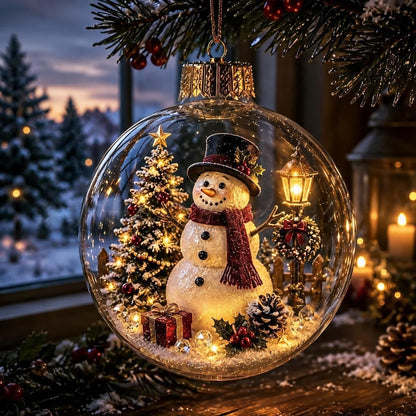 🔥HOT SALE 50% OFF - 🎄Glowing Christmas Diorama Ornament✨