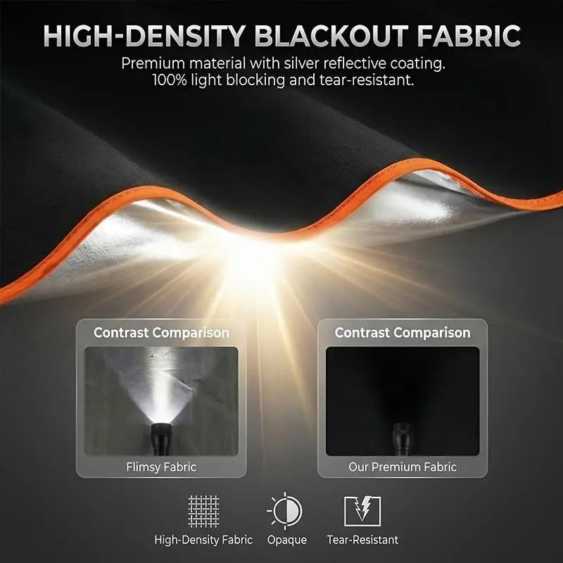 2026 New Portable Heat-Insulating Vehicle Sunshade, Upgraded Thickened Front Window Sun Shade☀️🚗