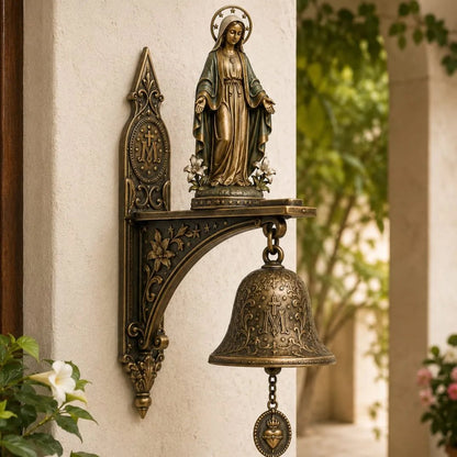 🙏 Our Lady of Grace Wall Bell – A Gift of Faith, Grace & Love 🔔