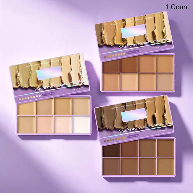 8-Color Cream Concealer Palette