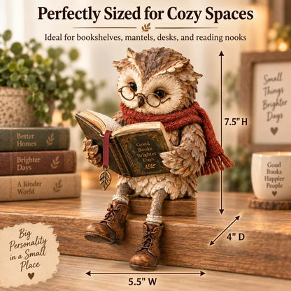 🦉Reading Owl Figurine