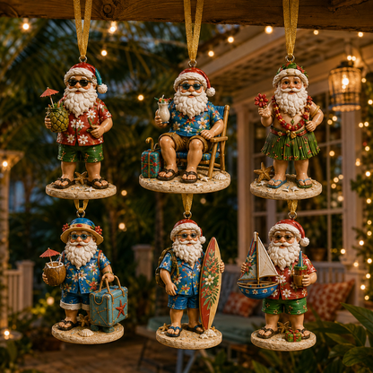 ✨24-Day Christmas Countdown Advent Calendar –Beach Santa