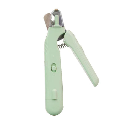 🐾 50% OFF! ✨ Safe 2-in-1 LED Pet Nail Clipper & Grinder – Sharp Stainless Blade, Anti-Splash Guard & Quiet Motor – Gentle Grooming for Dogs & Cats 🐶
