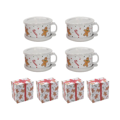 Christmas Sale – 25 oz Mug Meal Cup with Lid