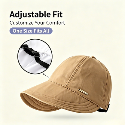 Women's Wide Brim Sun Visor Hat☀️UPF 50+