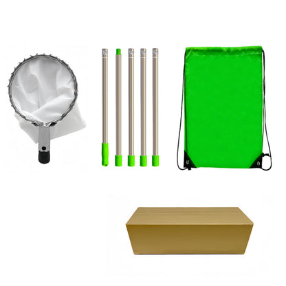🥳2026 HOT SALE🥳💞50K+ SOLD! 🍎🌳 50% OFF! Fruit Picker Head Basket – no ladder needed, easy attach & reach high branches. Durable metal tines + nylon bag, pick apples, pears & more without damage! 🛡️💪