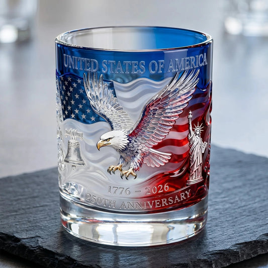🔥Father's Day 50% OFF🔥Limited Edition 2026 USA 250th Anniversary Commemorative Glass – 1776-2026 Heritage Edition