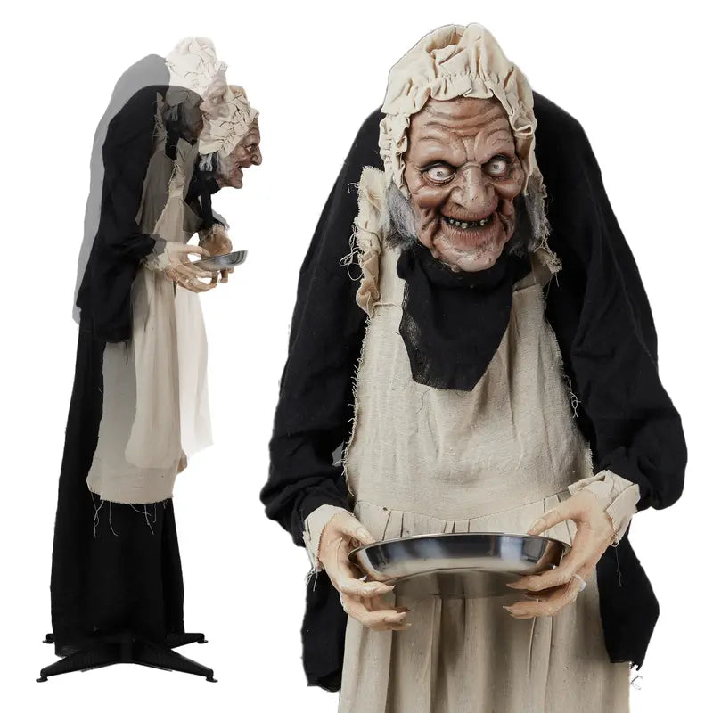 🎃👻 Bring Your Halloween to Life with This Terrifying Animated Horror Figure!