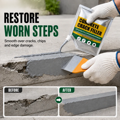 🏠 Waterproof Concrete Crack Filler for Indoor & Outdoor Use