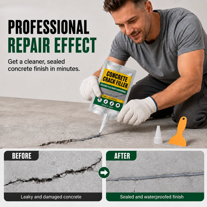 🏠 Waterproof Concrete Crack Filler for Indoor & Outdoor Use