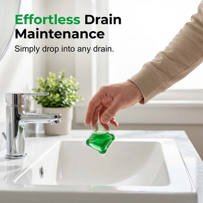 Drain Deodorizer Pods – Long-Lasting Pipe Freshener Beads for Kitchens & Bathrooms