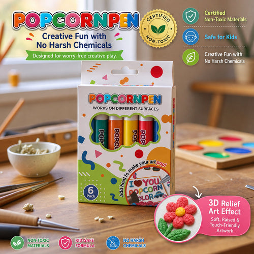 🔥Last Day! 60% OFF🖍️3D Relief Art Pen | Create Touchable 3D Art From Flat Drawings