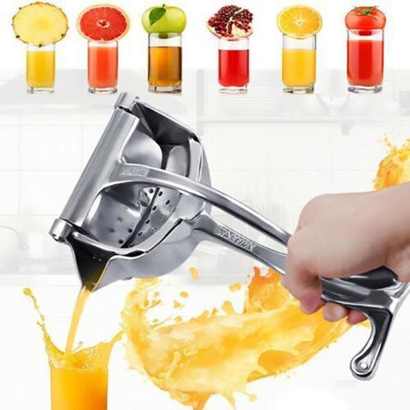 ⏳Time-Limited Special⏰ Stainless Steel Manual Juicer – Heavy Duty Citrus Squeezer & Fruit Press – Healthy Fresh Juice Maker for Kitchen & Bar 🥤