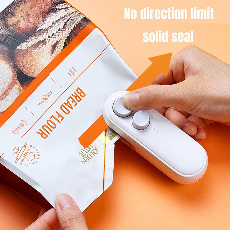 🍟 Mini Bag Sealer – Portable Heat Sealer for Fresh Snacks & Food Storage